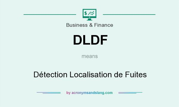 What does DLDF mean? It stands for Détection Localisation de Fuites