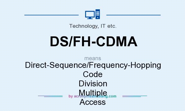 What does DS/FH-CDMA mean? It stands for Direct-Sequence/Frequency-Hopping Code Division Multiple Access