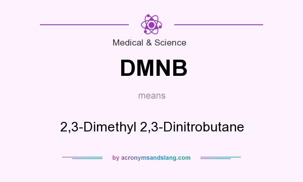 What does DMNB mean? It stands for 2,3-Dimethyl 2,3-Dinitrobutane