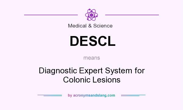 What does DESCL mean? It stands for Diagnostic Expert System for Colonic Lesions