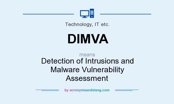 What does DIMVA mean? It stands for Detection of Intrusions and Malware Vulnerability Assessment