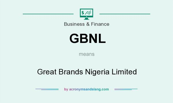 What does GBNL mean? It stands for Great Brands Nigeria Limited