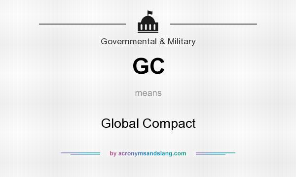 What does GC mean? It stands for Global Compact