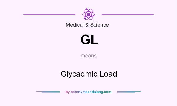 What does GL mean? It stands for Glycaemic Load