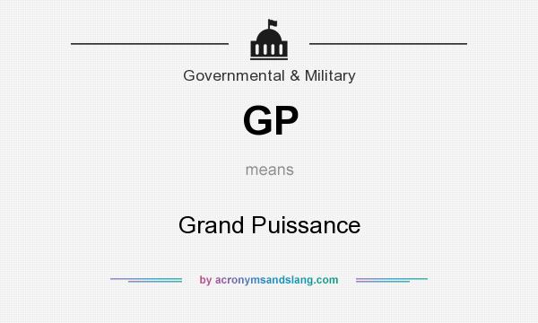 What does GP mean? It stands for Grand Puissance