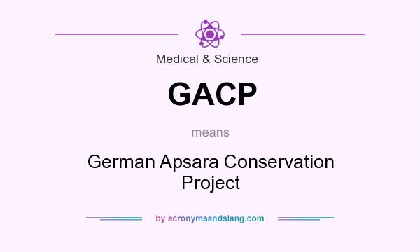 What does GACP mean? It stands for German Apsara Conservation Project