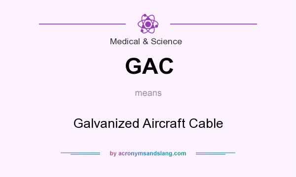 What does GAC mean? It stands for Galvanized Aircraft Cable