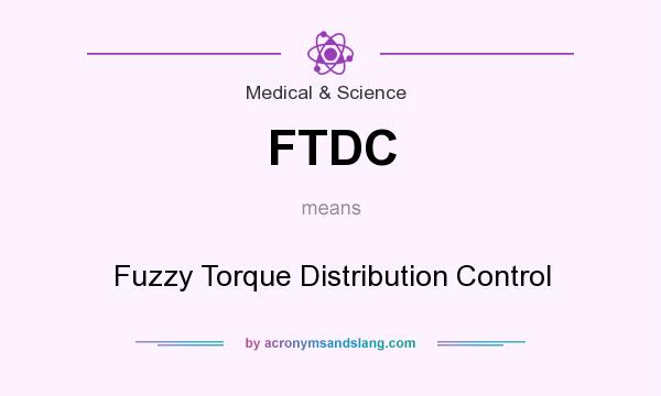 What does FTDC mean? It stands for Fuzzy Torque Distribution Control
