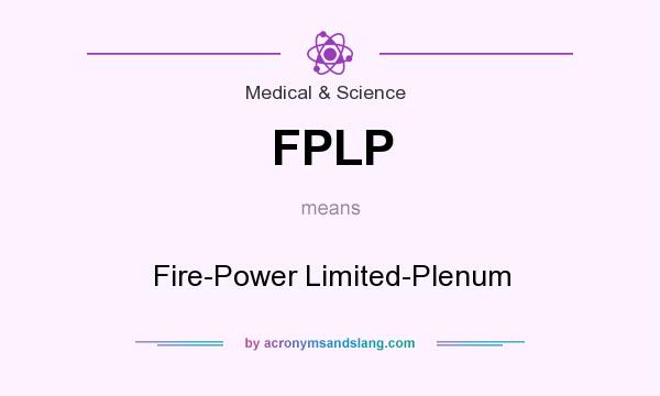 What does FPLP mean? It stands for Fire-Power Limited-Plenum