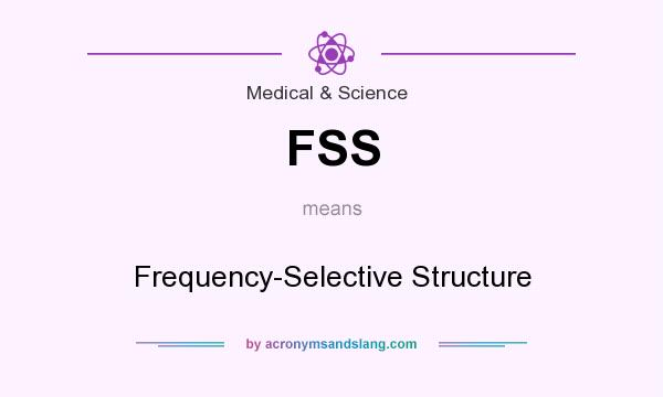 What does FSS mean? It stands for Frequency-Selective Structure