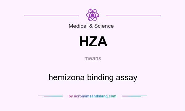 What does HZA mean? It stands for hemizona binding assay