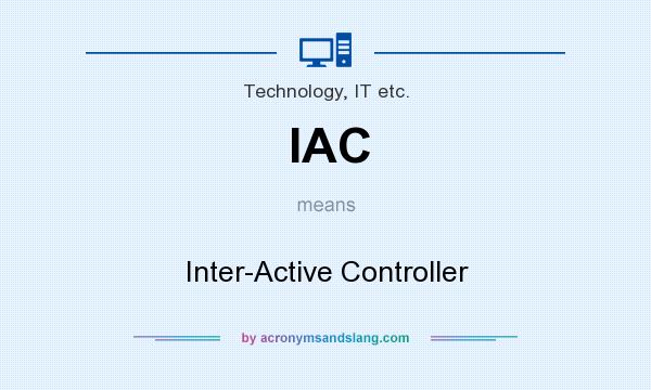 What does IAC mean? It stands for Inter-Active Controller