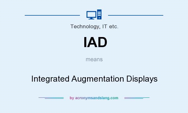 What does IAD mean? It stands for Integrated Augmentation Displays
