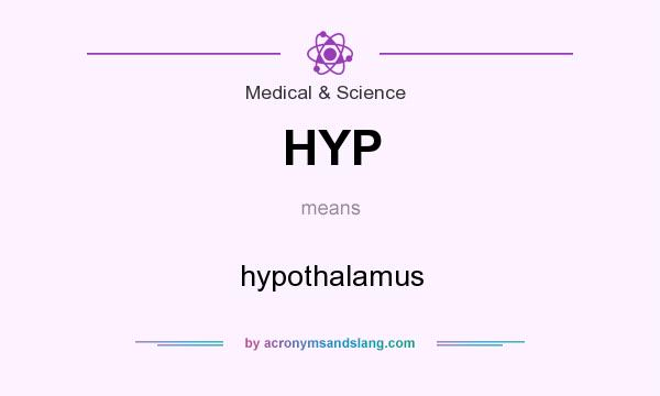 What does HYP mean? It stands for hypothalamus