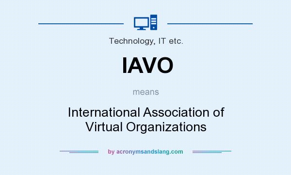 What does IAVO mean? It stands for International Association of Virtual Organizations