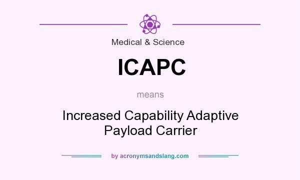 What does ICAPC mean? It stands for Increased Capability Adaptive Payload Carrier