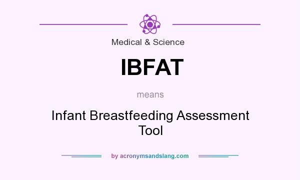 What does IBFAT mean? It stands for Infant Breastfeeding Assessment Tool