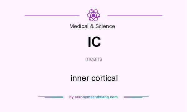 What does IC mean? It stands for inner cortical