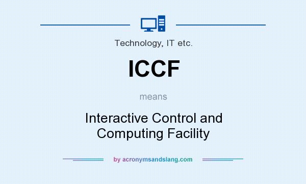 What does ICCF mean? It stands for Interactive Control and Computing Facility