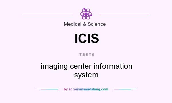 What does ICIS mean? It stands for imaging center information system