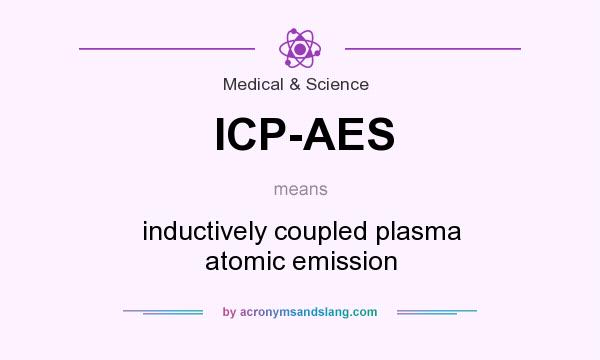 What does ICP-AES mean? It stands for inductively coupled plasma atomic emission