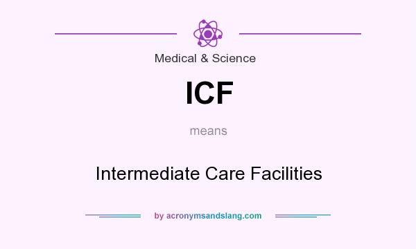 What does ICF mean? It stands for Intermediate Care Facilities