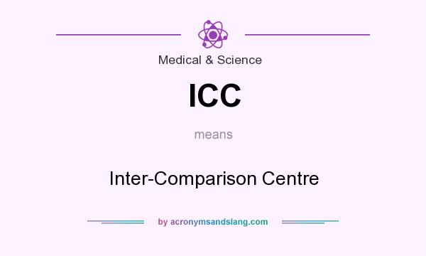 What does ICC mean? It stands for Inter-Comparison Centre
