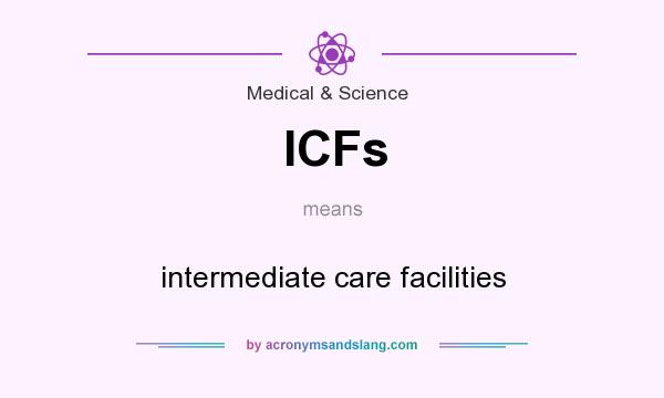 What does ICFs mean? It stands for intermediate care facilities