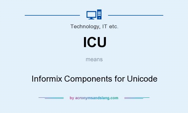 What does ICU mean? It stands for Informix Components for Unicode