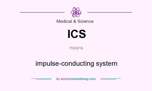What does ICS mean? It stands for impulse-conducting system