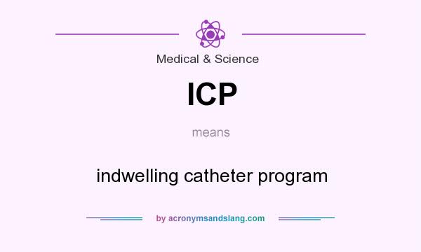What does ICP mean? It stands for indwelling catheter program