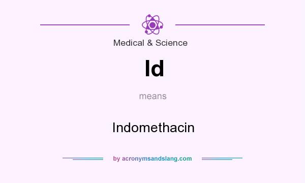 What does Id mean? It stands for Indomethacin