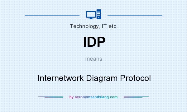 What does IDP mean? It stands for Internetwork Diagram Protocol