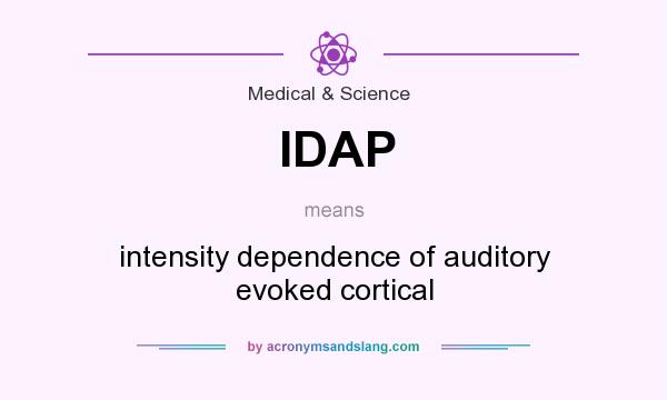 What does IDAP mean? It stands for intensity dependence of auditory evoked cortical
