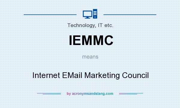 What does IEMMC mean? It stands for Internet EMail Marketing Council