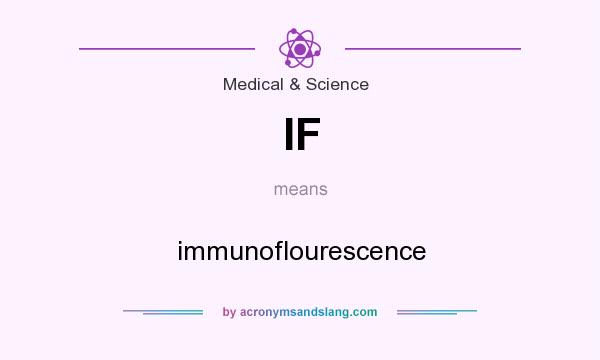 What does IF mean? It stands for immunoflourescence