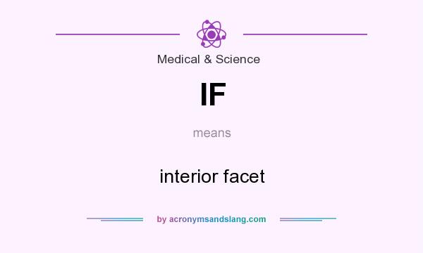 What does IF mean? It stands for interior facet
