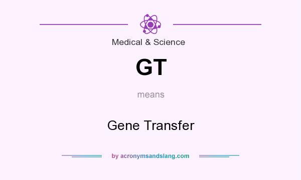 What does GT mean? It stands for Gene Transfer