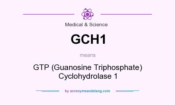 What does GCH1 mean? It stands for GTP (Guanosine Triphosphate) Cyclohydrolase 1
