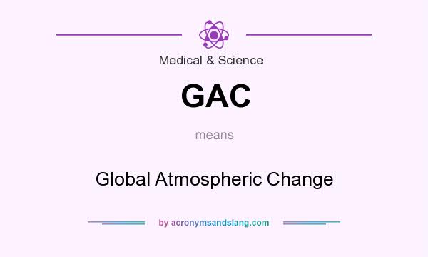 What does GAC mean? It stands for Global Atmospheric Change