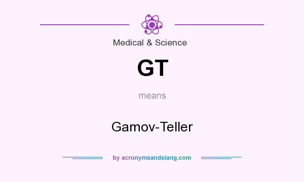 What does GT mean? It stands for Gamov-Teller