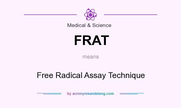 What does FRAT mean? It stands for Free Radical Assay Technique