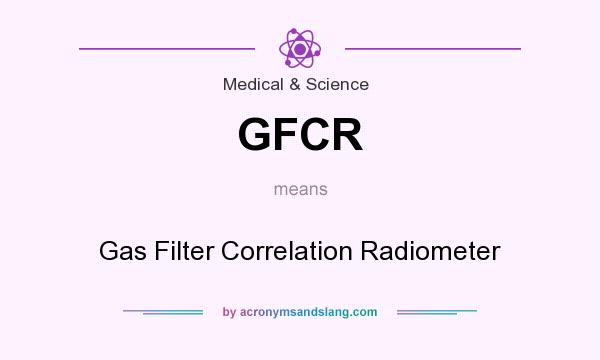 What does GFCR mean? It stands for Gas Filter Correlation Radiometer