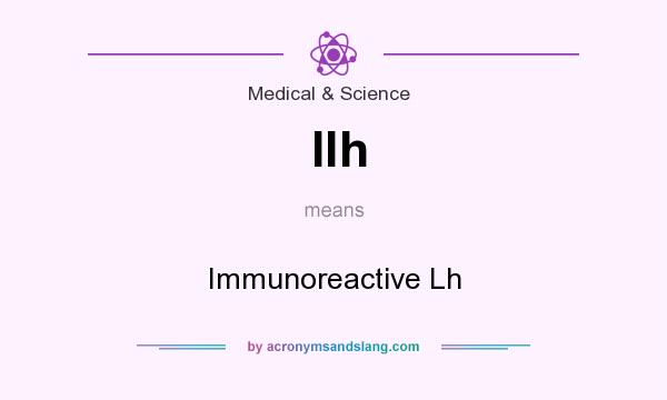 What does Ilh mean? It stands for Immunoreactive Lh