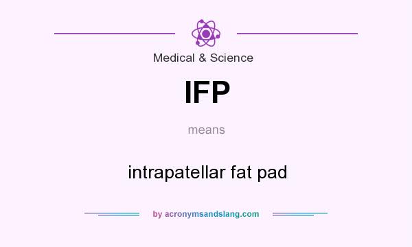 What does IFP mean? It stands for intrapatellar fat pad