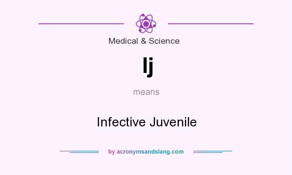 What does Ij mean? It stands for Infective Juvenile