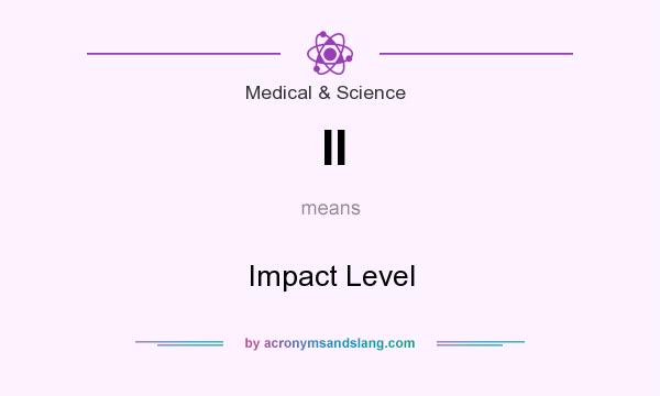 What does Il mean? It stands for Impact Level