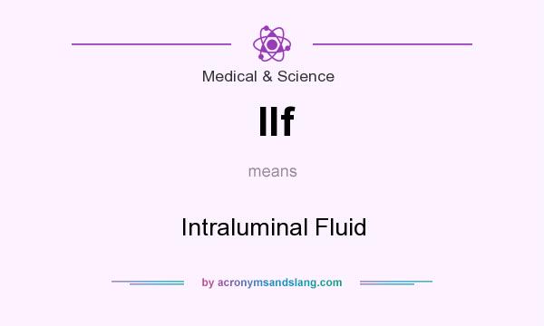 What does Ilf mean? It stands for Intraluminal Fluid