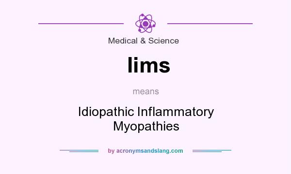 What does Iims mean? It stands for Idiopathic Inflammatory Myopathies