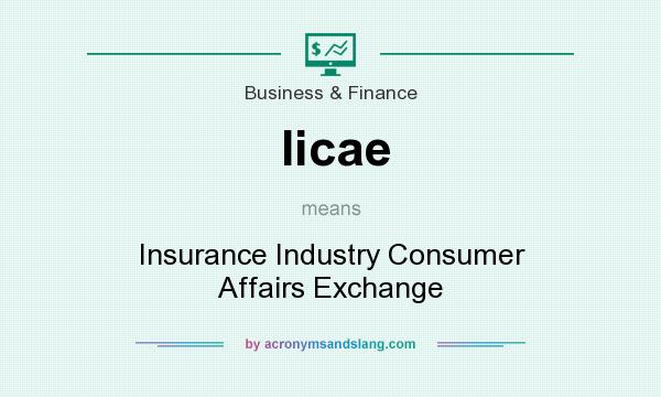 What does Iicae mean? It stands for Insurance Industry Consumer Affairs Exchange